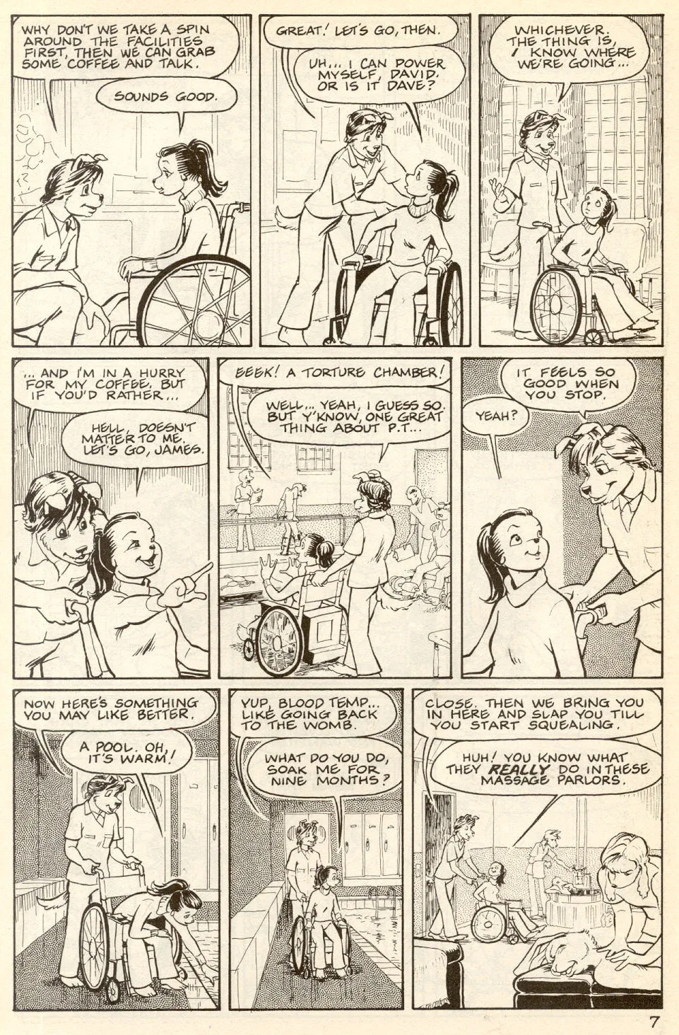 Omaha #8 {Reed Waller & Kate Worley] - Page 9