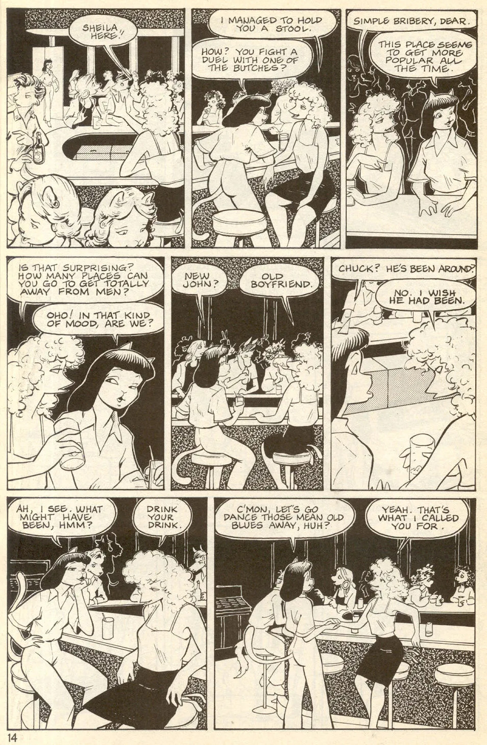 Omaha #9 [Reed Waller & Kate Worley] - Page 16