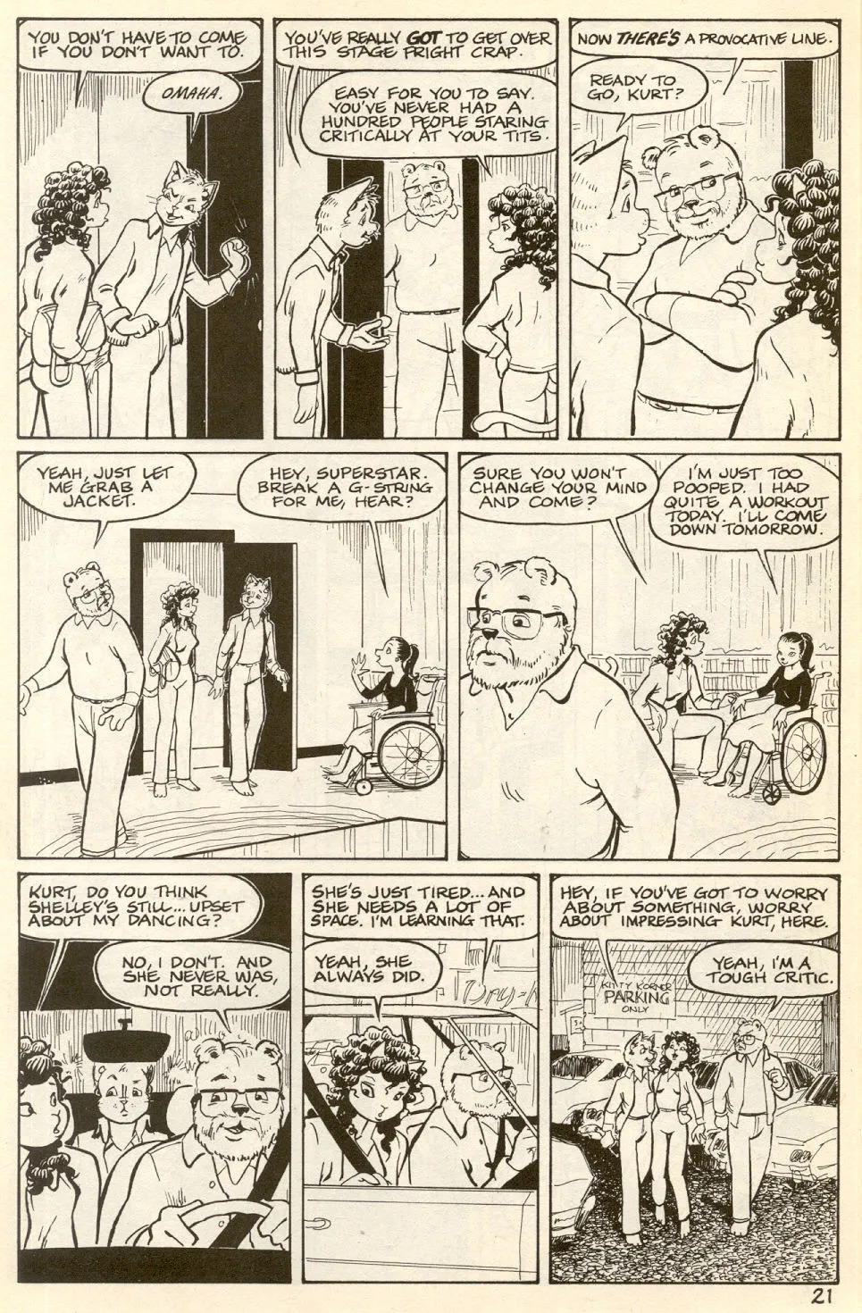 Omaha #9 [Reed Waller & Kate Worley] - Page 23