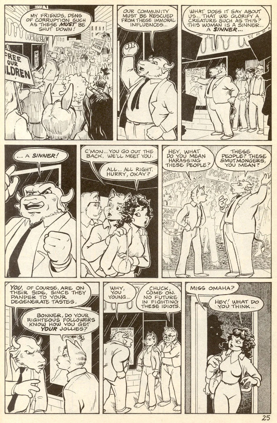 Omaha #9 [Reed Waller & Kate Worley] - Page 27