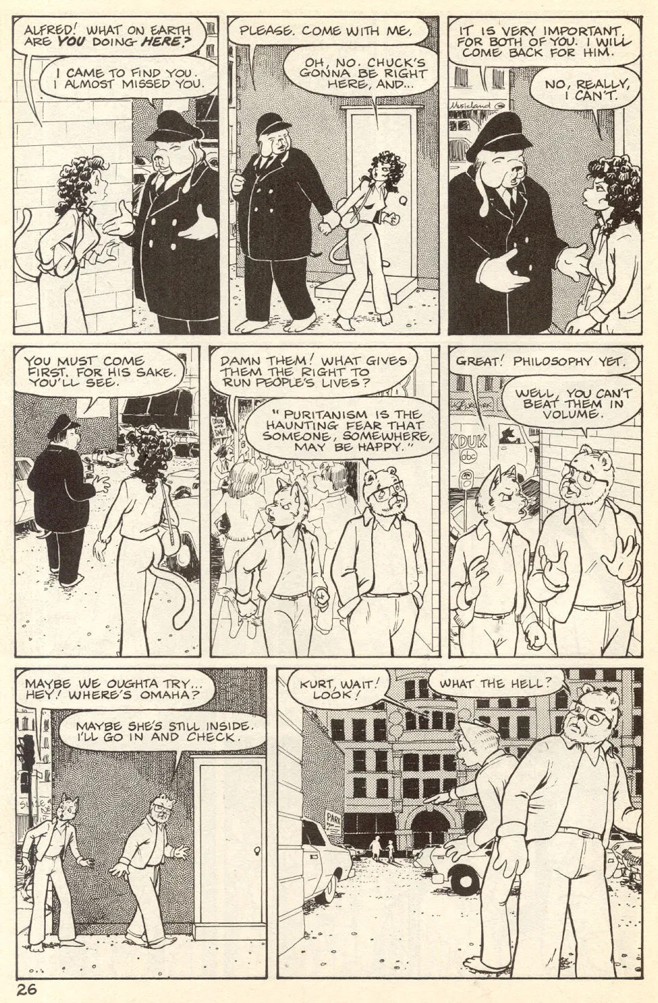 Omaha #9 [Reed Waller & Kate Worley] - Page 28