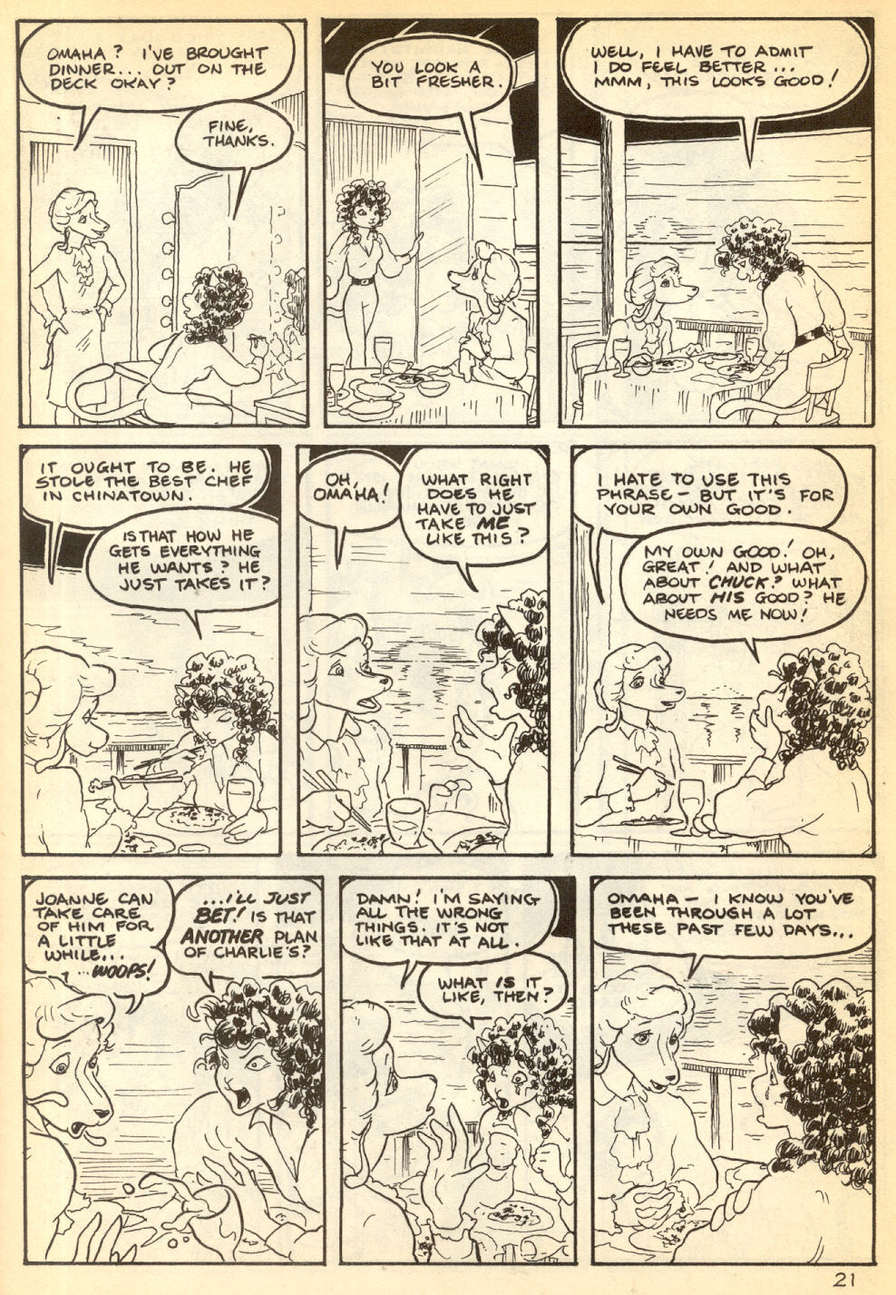 Omaha #2 [Reed Waller & Kate Worley] - Page 23