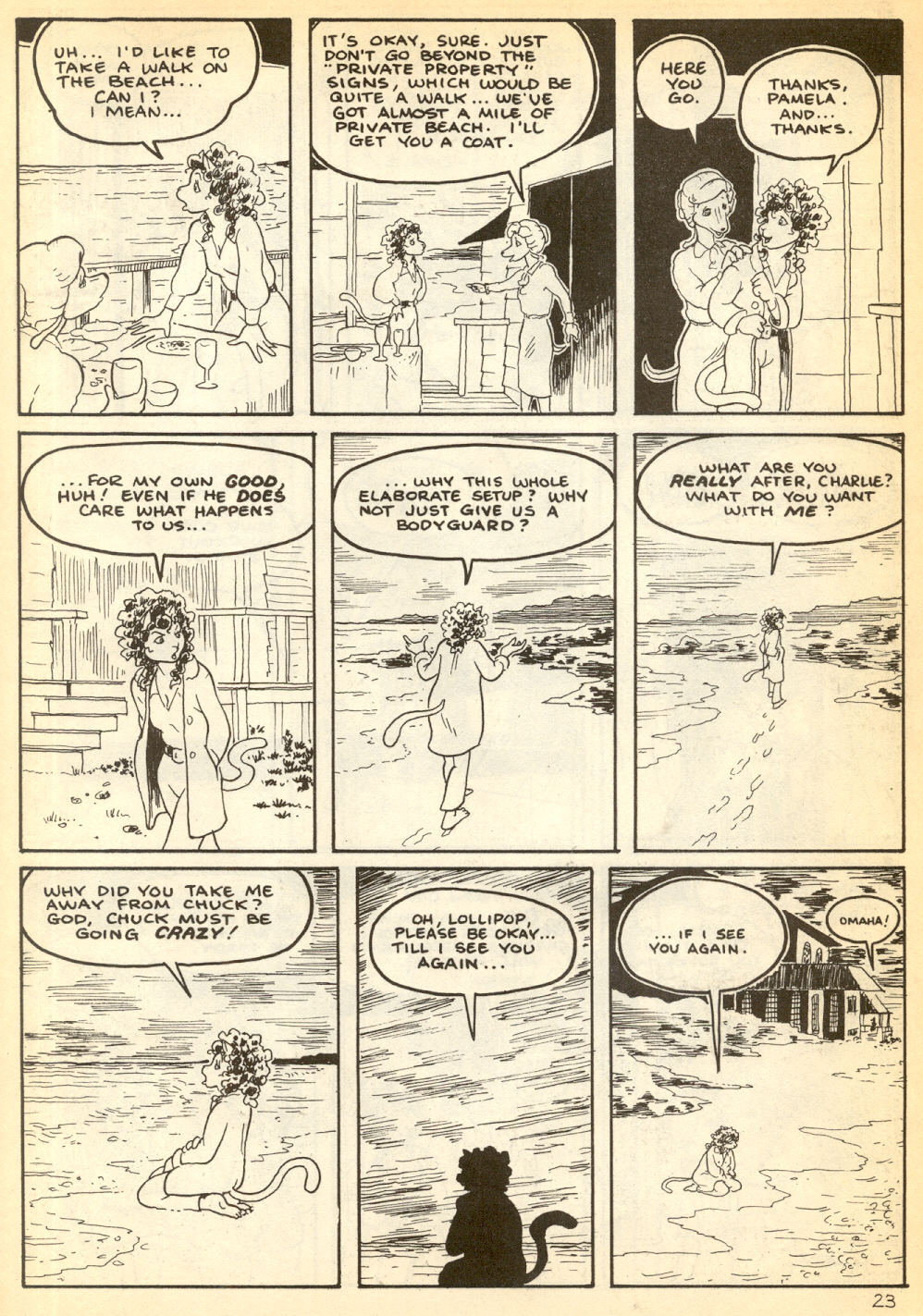 Omaha #2 [Reed Waller & Kate Worley] - Page 25