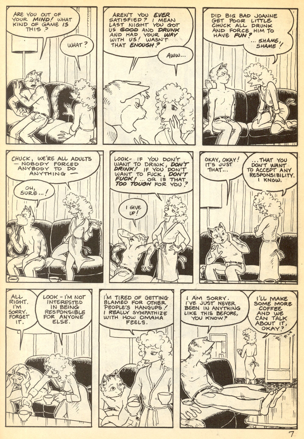 Omaha #2 [Reed Waller & Kate Worley] - Page 9