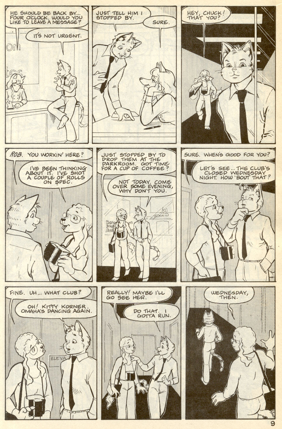 Omaha #10 [Reed Waller & Kate Worley] - Page 11