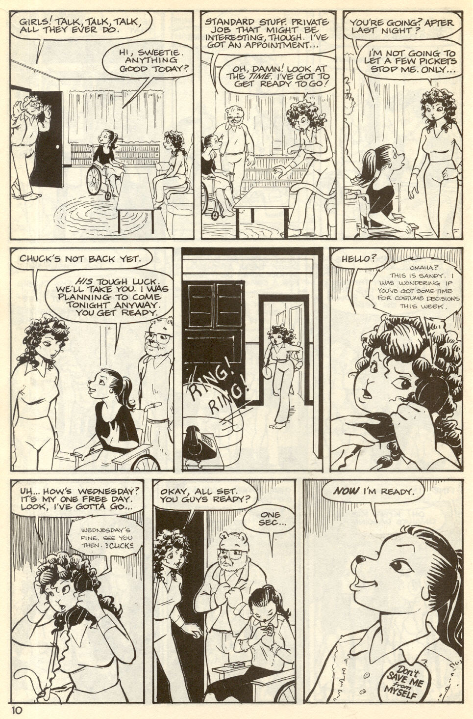 Omaha #10 [Reed Waller & Kate Worley] - Page 12
