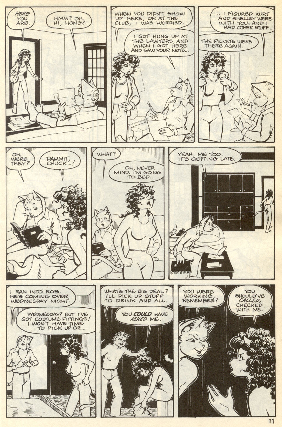Omaha #10 [Reed Waller & Kate Worley] - Page 13