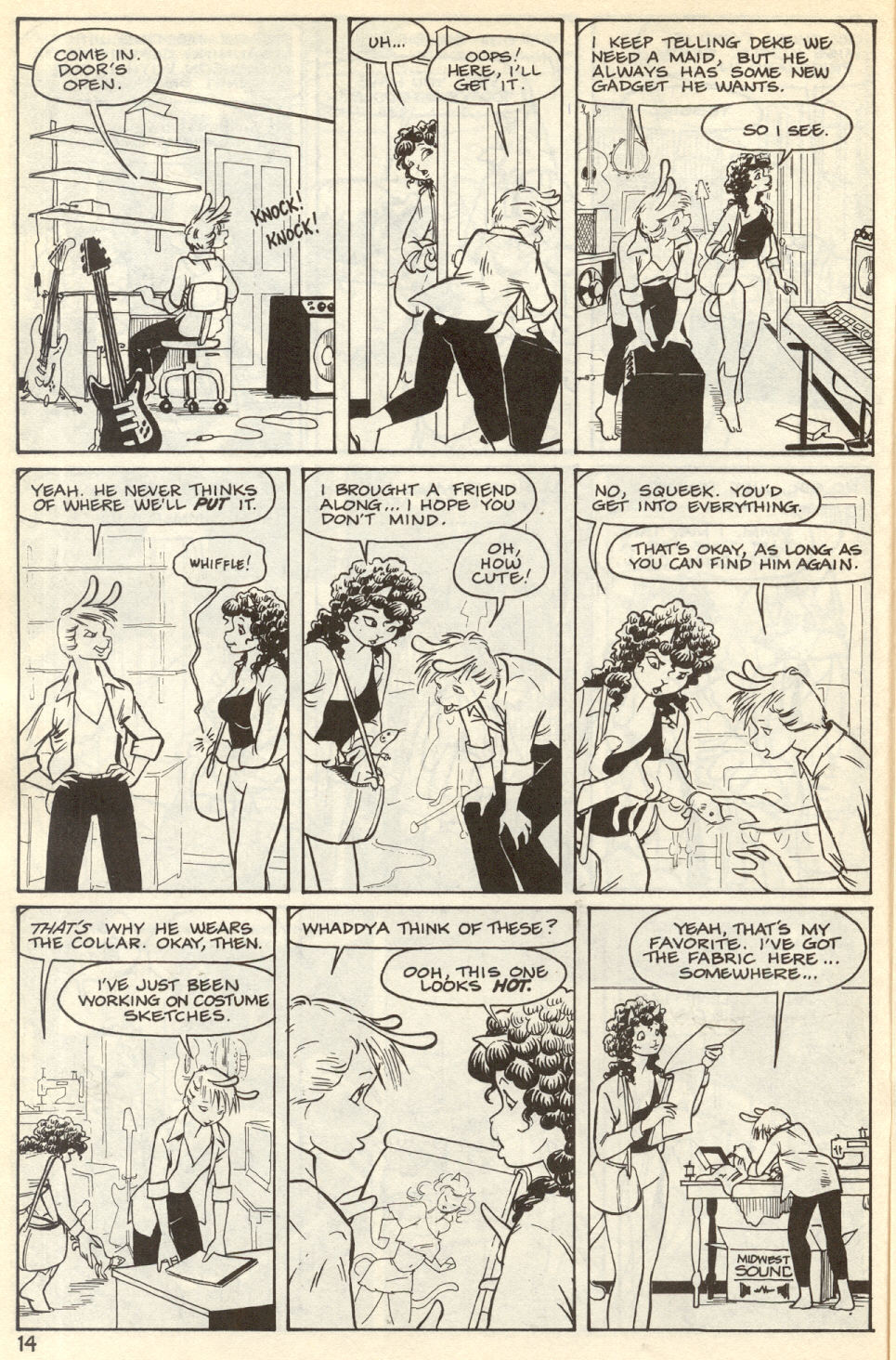Omaha #10 [Reed Waller & Kate Worley] - Page 16