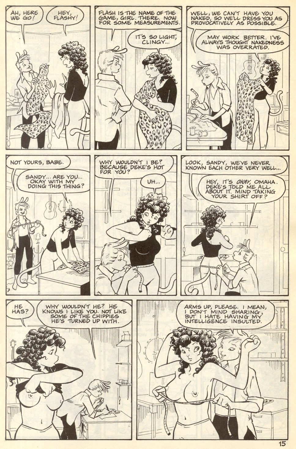 Omaha #10 [Reed Waller & Kate Worley] - Page 17