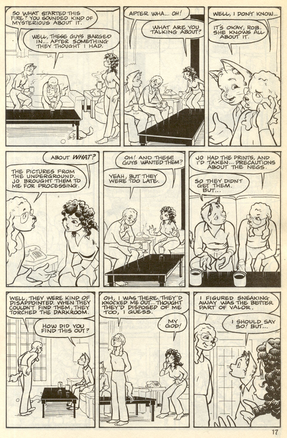 Omaha #10 [Reed Waller & Kate Worley] - Page 19
