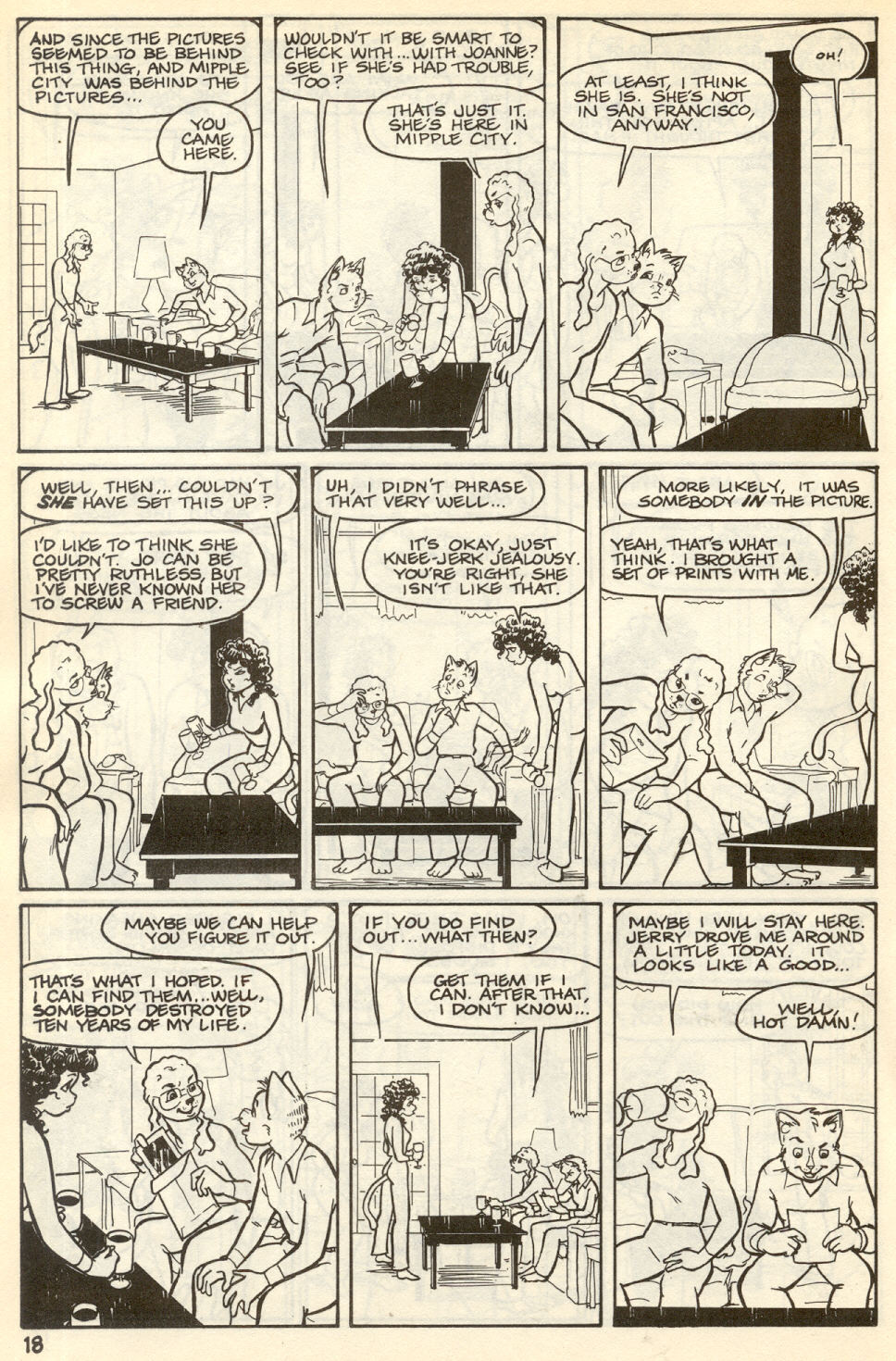 Omaha #10 [Reed Waller & Kate Worley] - Page 20