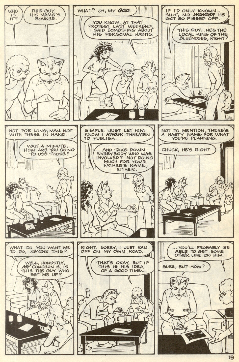 Omaha #10 [Reed Waller & Kate Worley] - Page 21