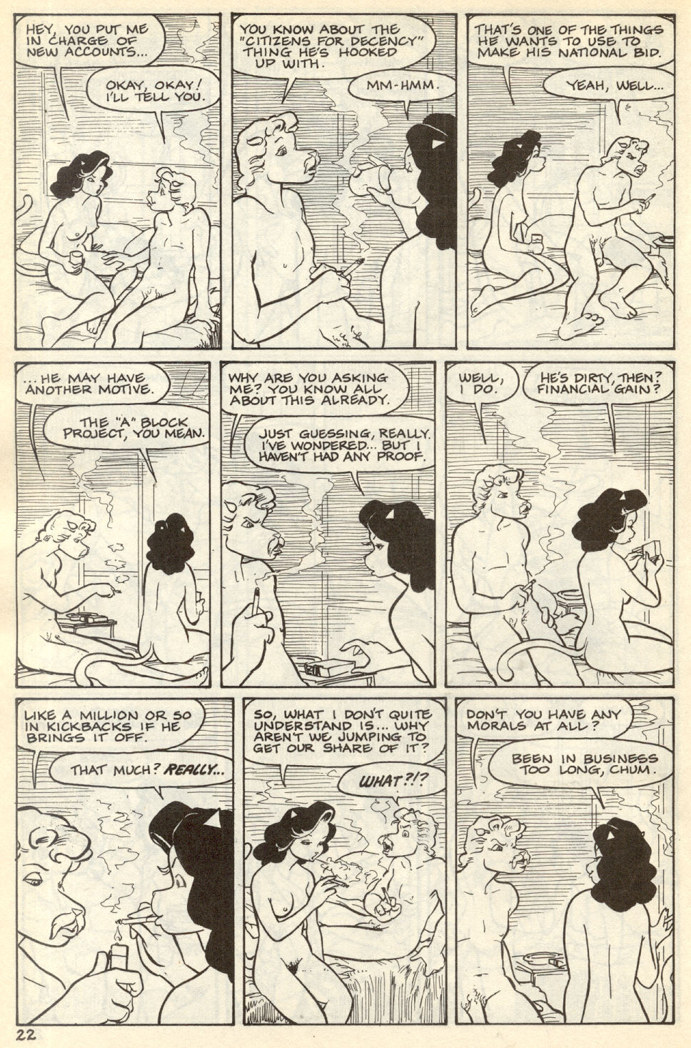 Omaha #10 [Reed Waller & Kate Worley] - Page 24