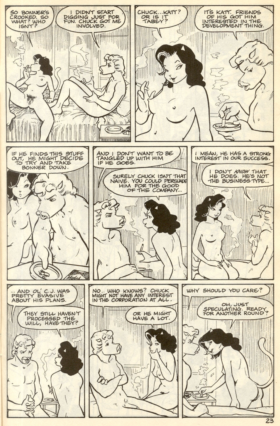 Omaha #10 [Reed Waller & Kate Worley] - Page 25