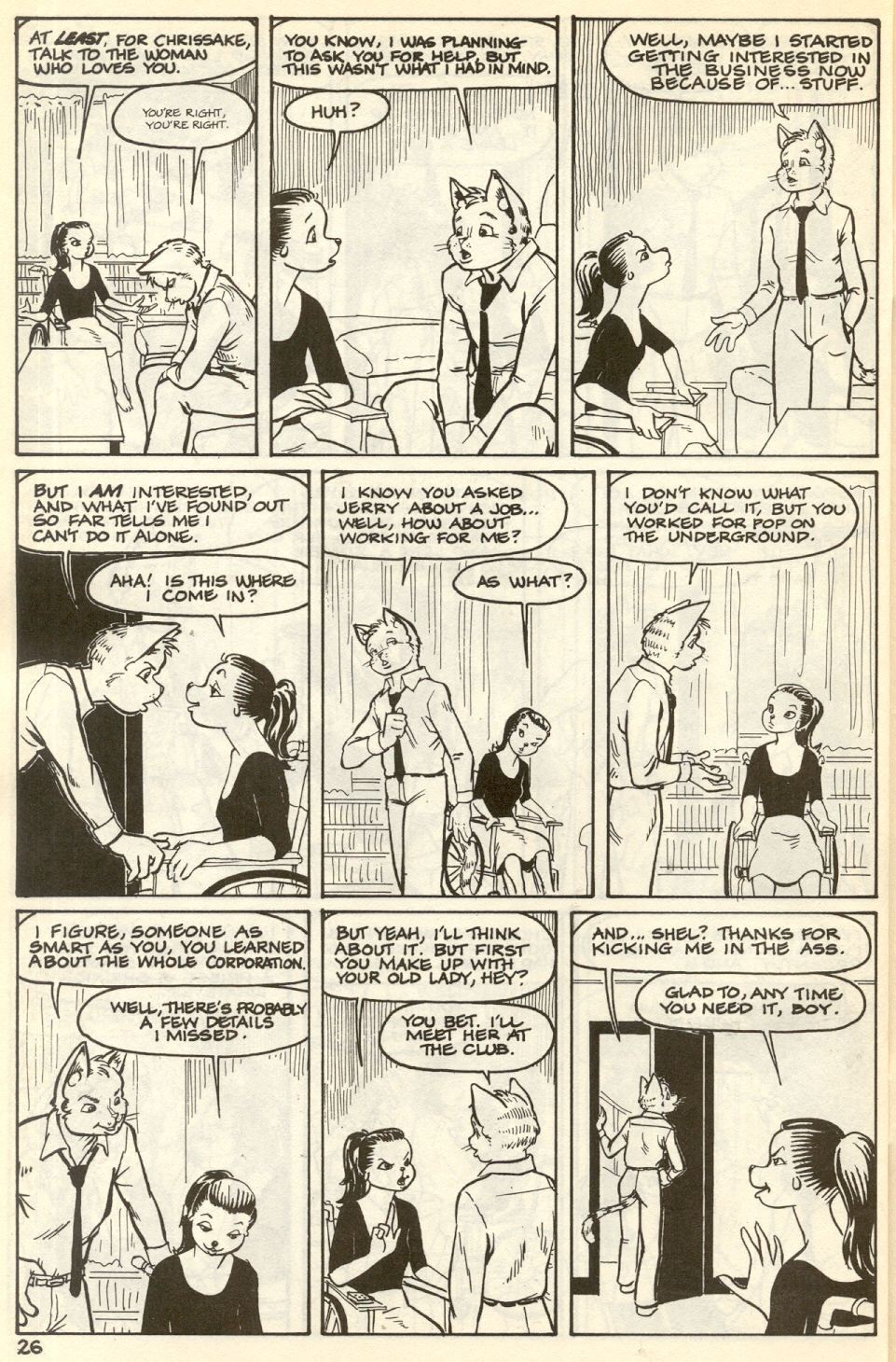 Omaha #10 [Reed Waller & Kate Worley] - Page 28