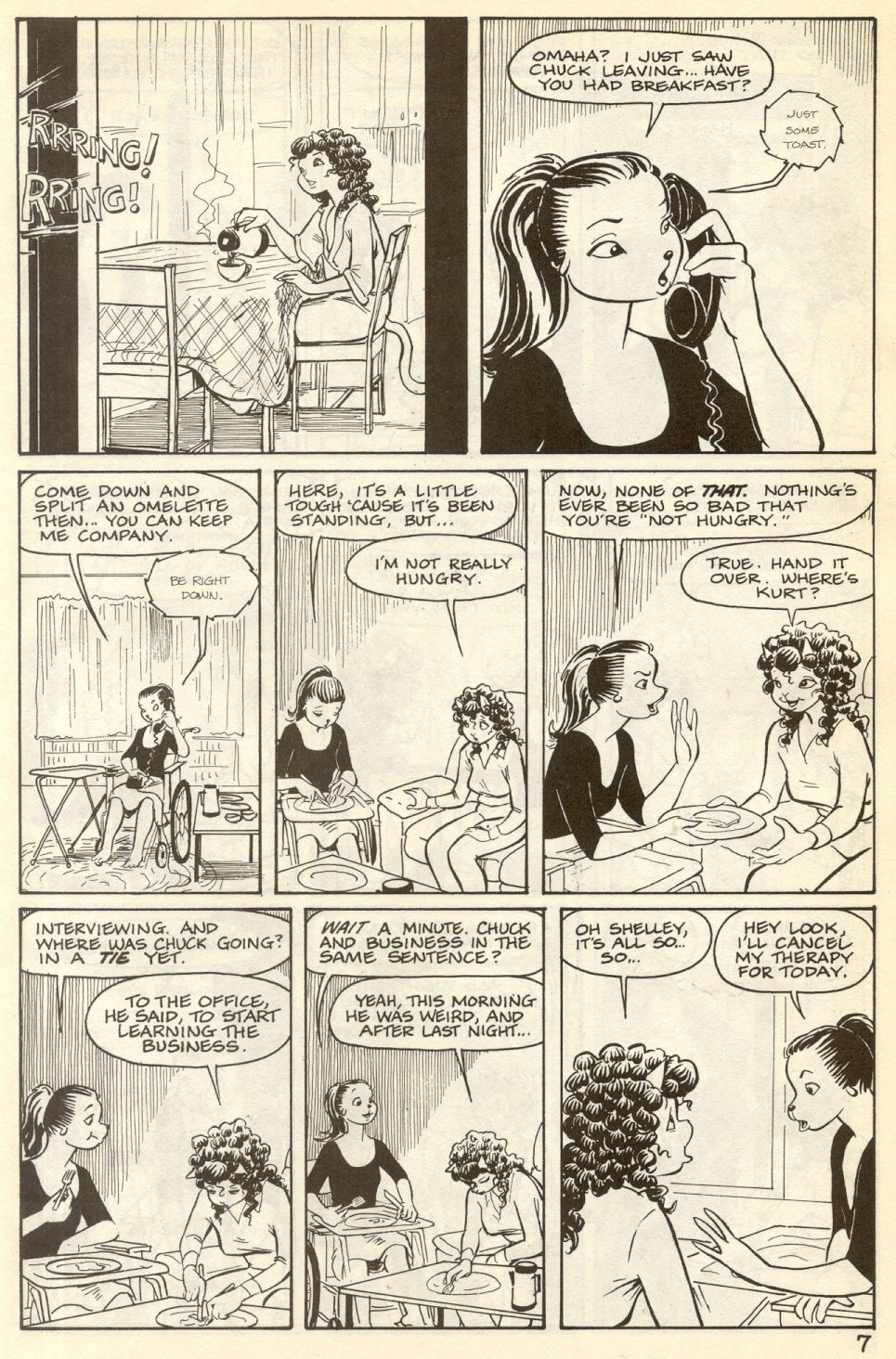 Omaha #10 [Reed Waller & Kate Worley] - Page 9