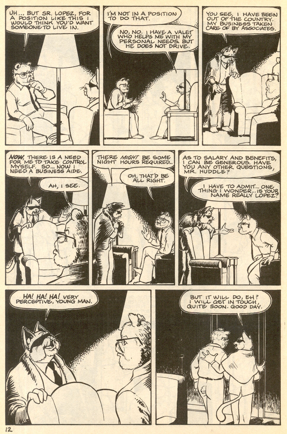 Omaha #11 [Reed Waller & Kate Worley] - Page 14