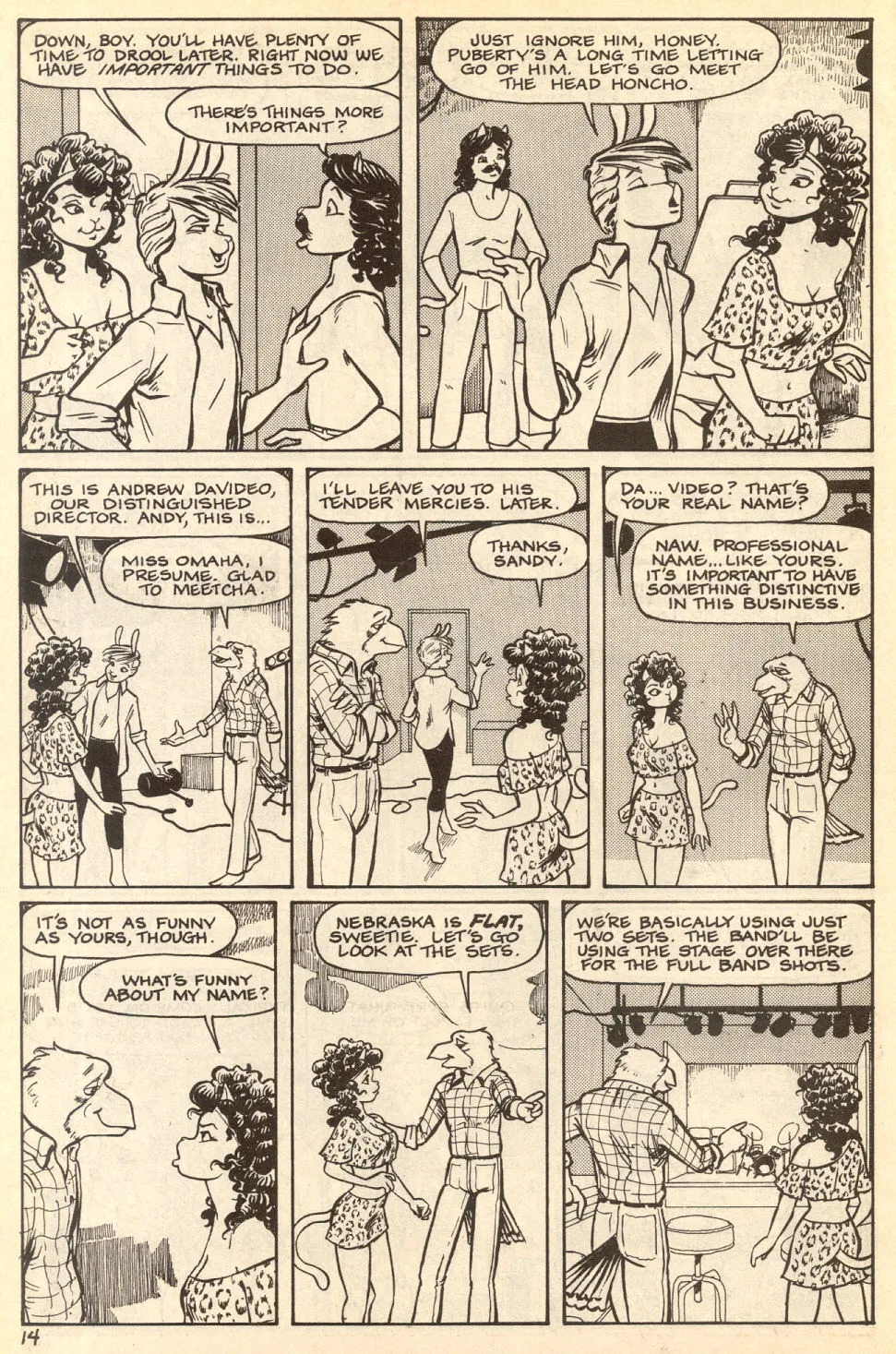 Omaha #11 [Reed Waller & Kate Worley] - Page 16