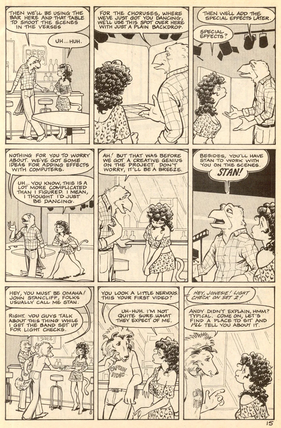 Omaha #11 [Reed Waller & Kate Worley] - Page 17