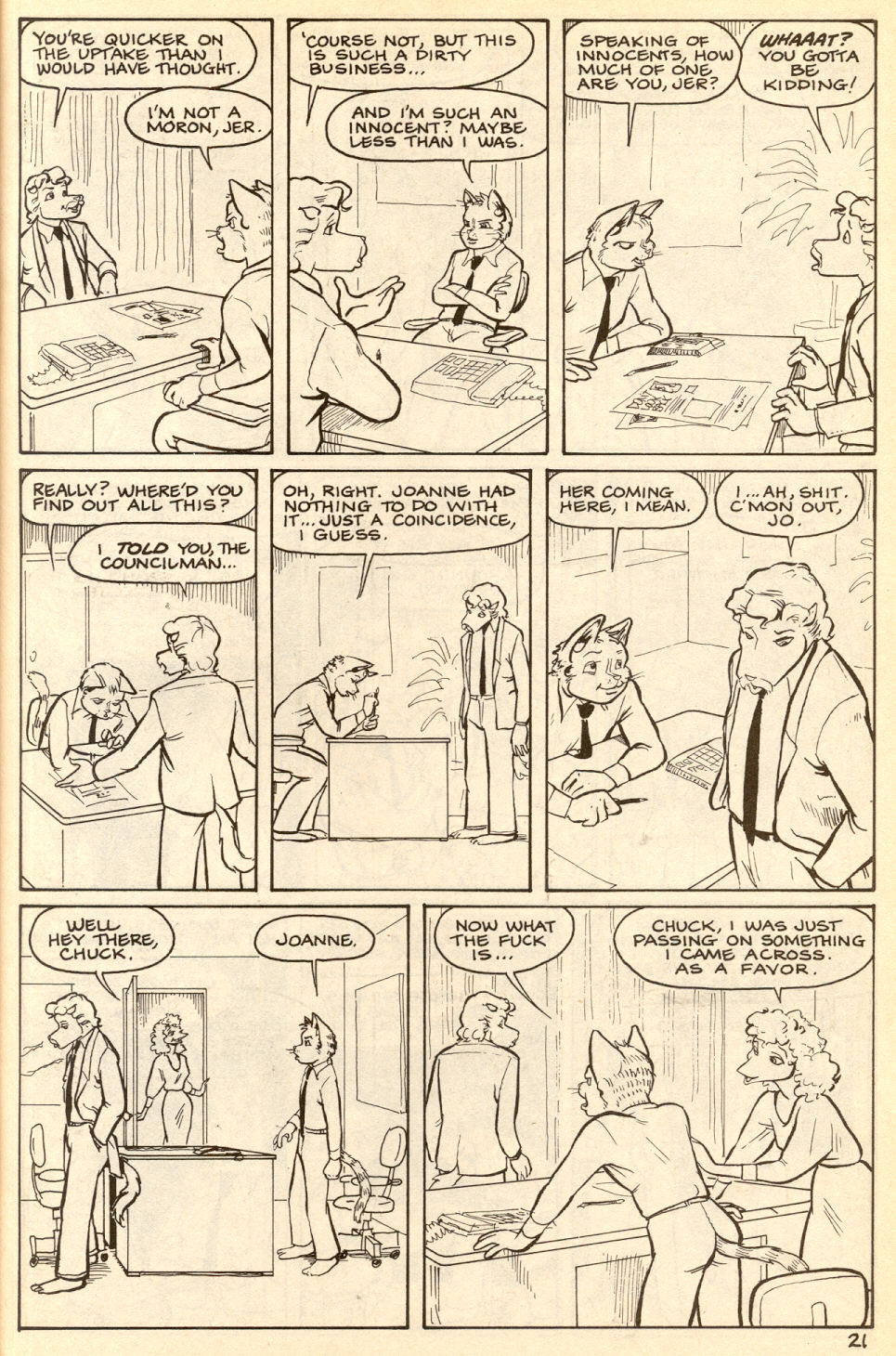 Omaha #11 [Reed Waller & Kate Worley] - Page 23