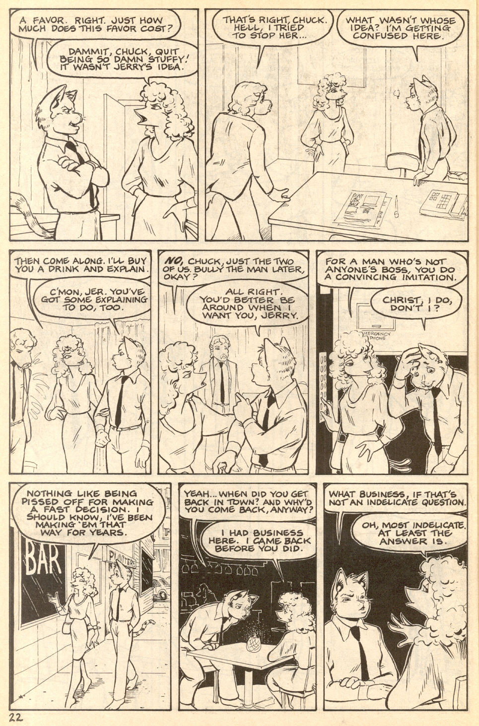 Omaha #11 [Reed Waller & Kate Worley] - Page 24