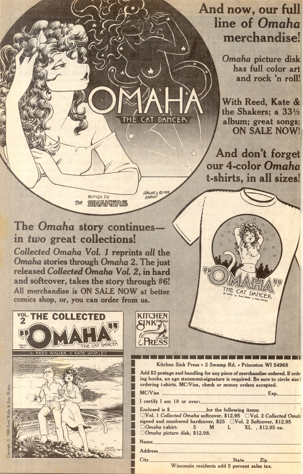 Omaha #11 [Reed Waller & Kate Worley] - Page 34
