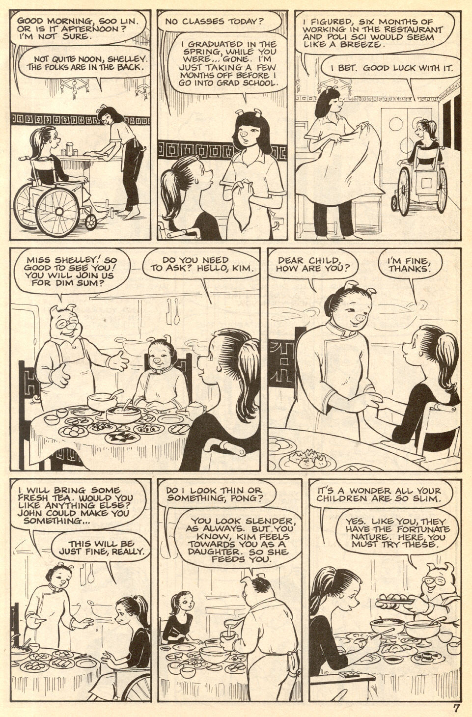 Omaha #11 [Reed Waller & Kate Worley] - Page 9