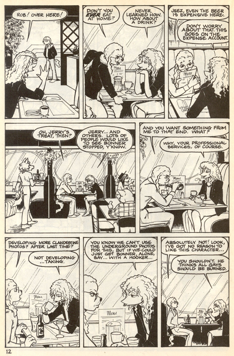 Omaha #12 [Reed Waller & Kate Worley] - Page 14