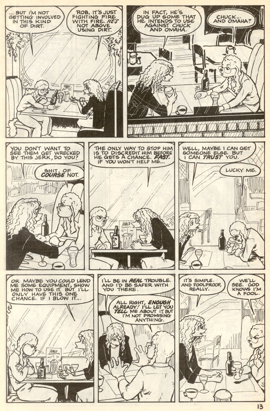 Omaha #12 [Reed Waller & Kate Worley] - Page 15