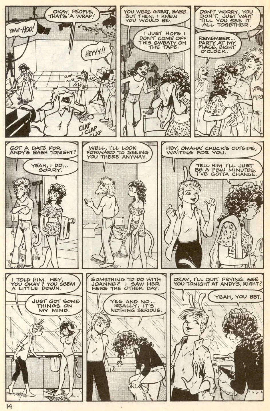 Omaha #12 [Reed Waller & Kate Worley] - Page 16