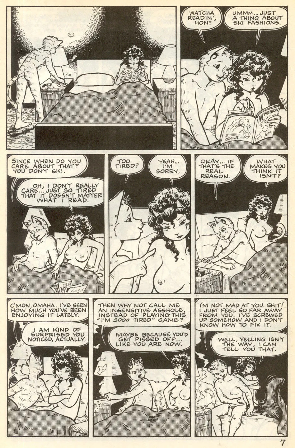 Omaha #12 [Reed Waller & Kate Worley] - Page 9