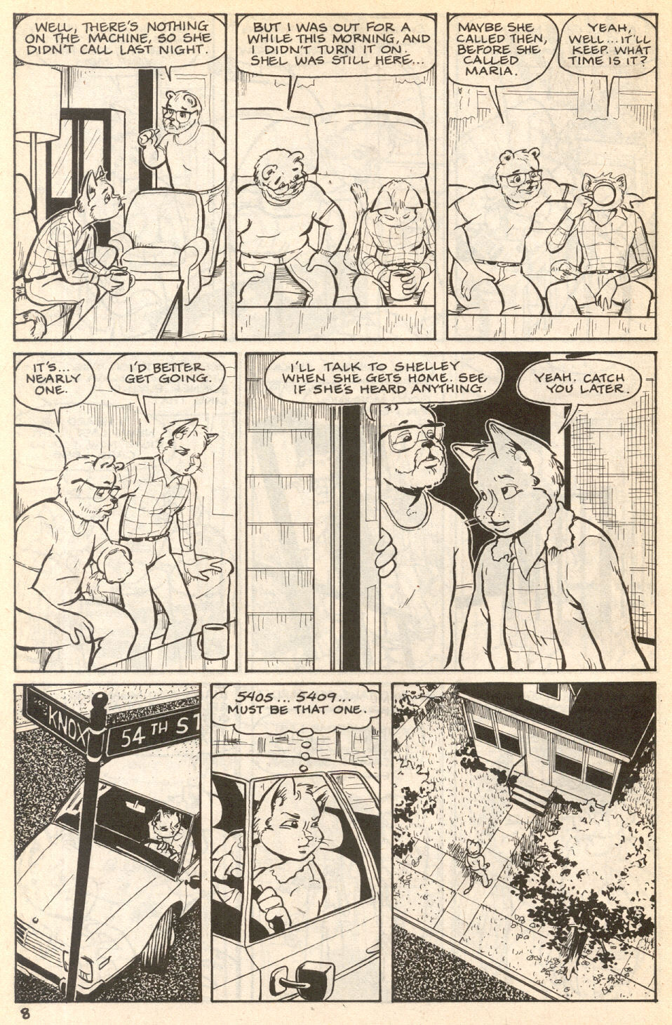 Omaha #13 [Reed Waller & Kate Worley] - Page 10