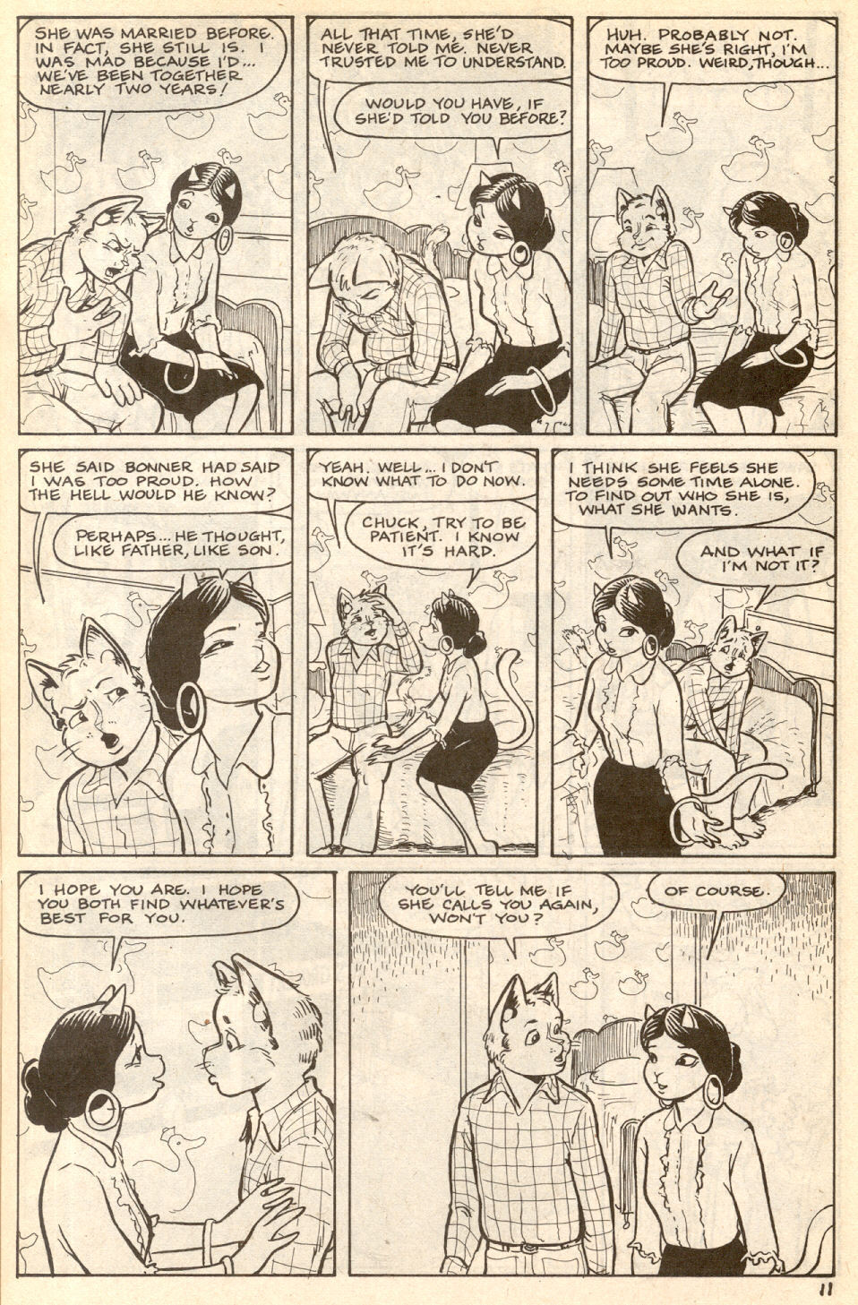Omaha #13 [Reed Waller & Kate Worley] - Page 13