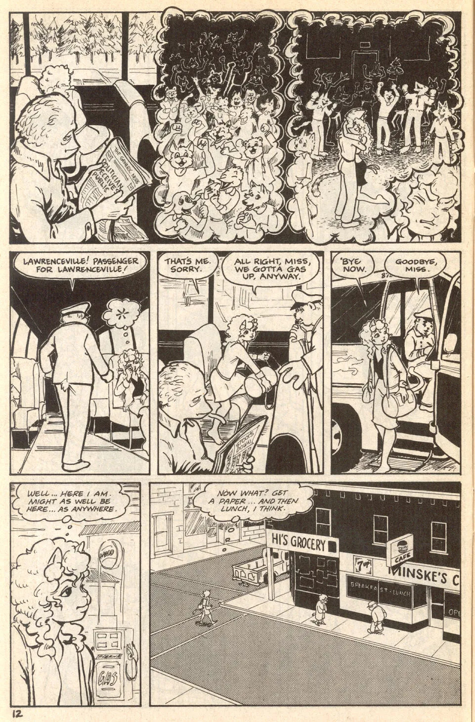 Omaha #13 [Reed Waller & Kate Worley] - Page 14