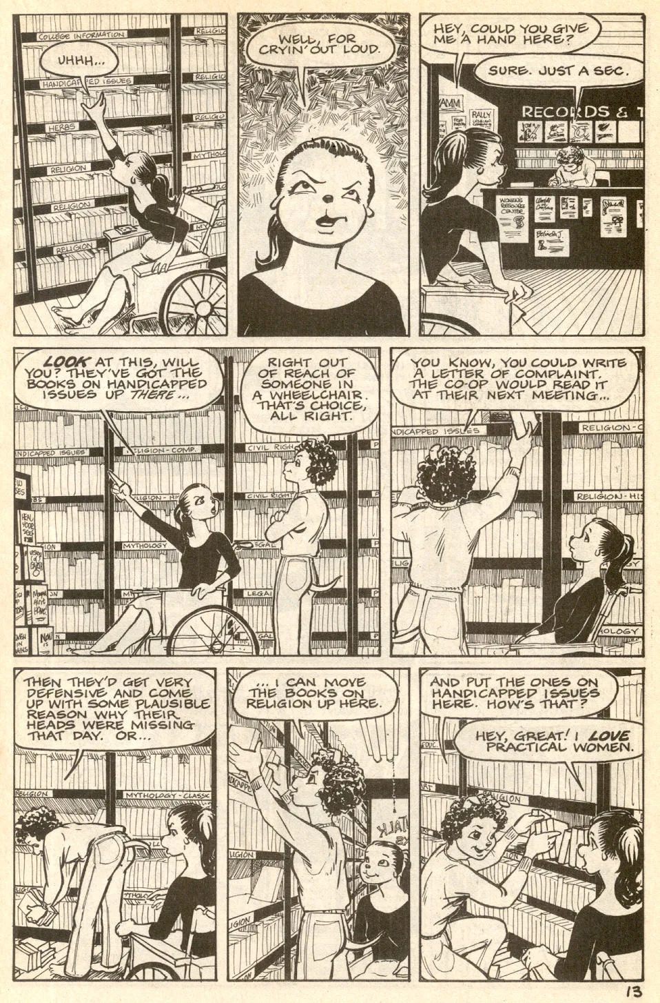 Omaha #13 [Reed Waller & Kate Worley] - Page 15