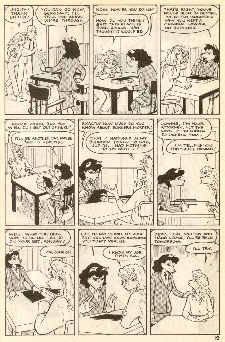 Omaha #13 [Reed Waller & Kate Worley] - Page 21