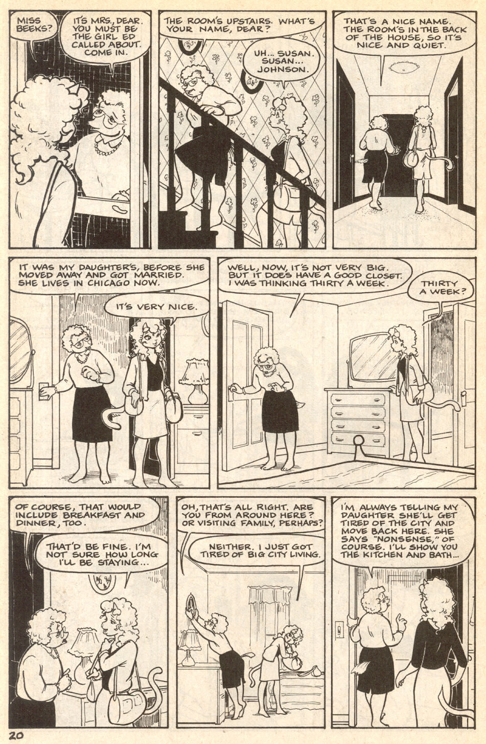 Omaha #13 [Reed Waller & Kate Worley] - Page 22