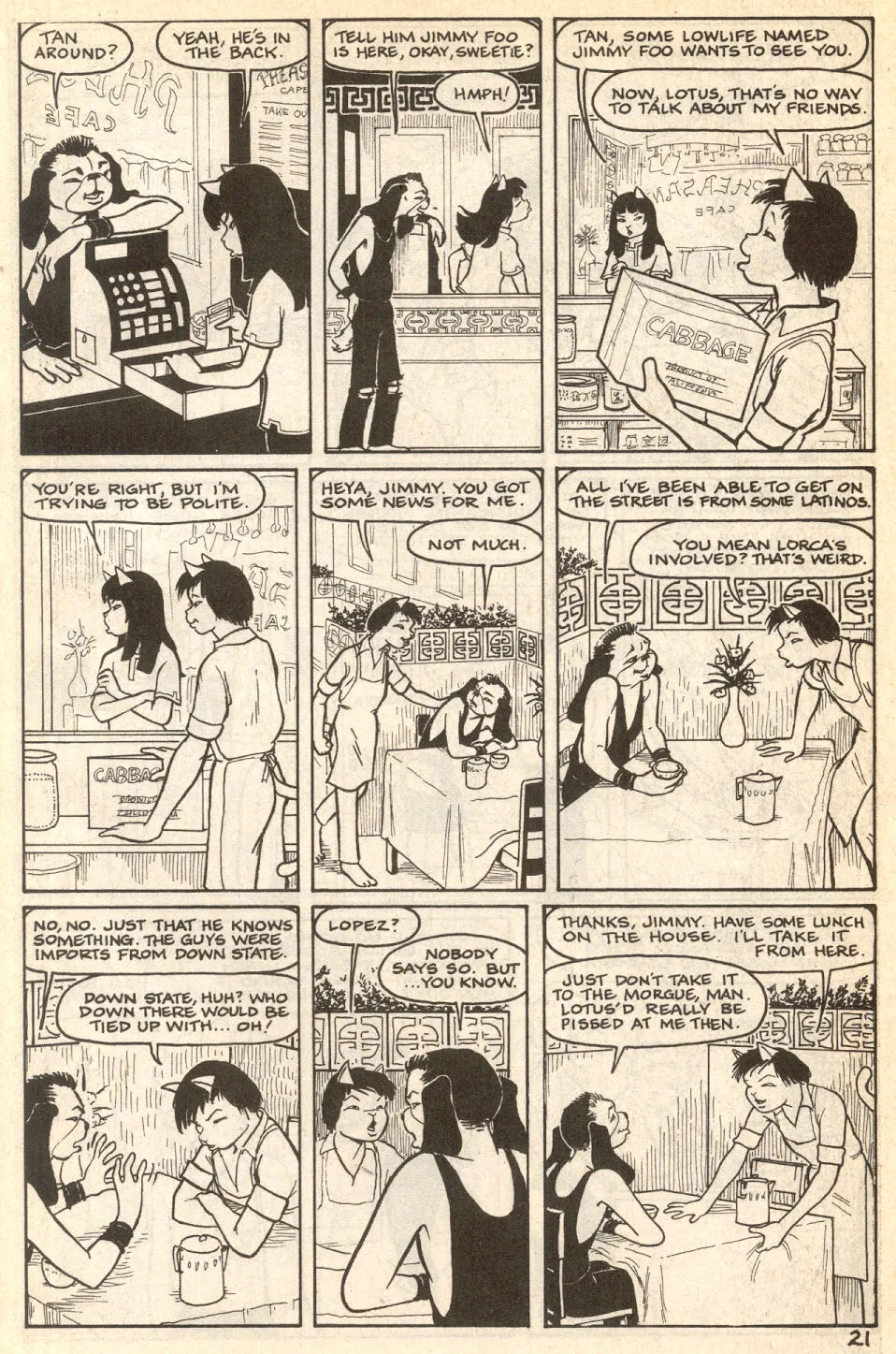 Omaha #13 [Reed Waller & Kate Worley] - Page 23