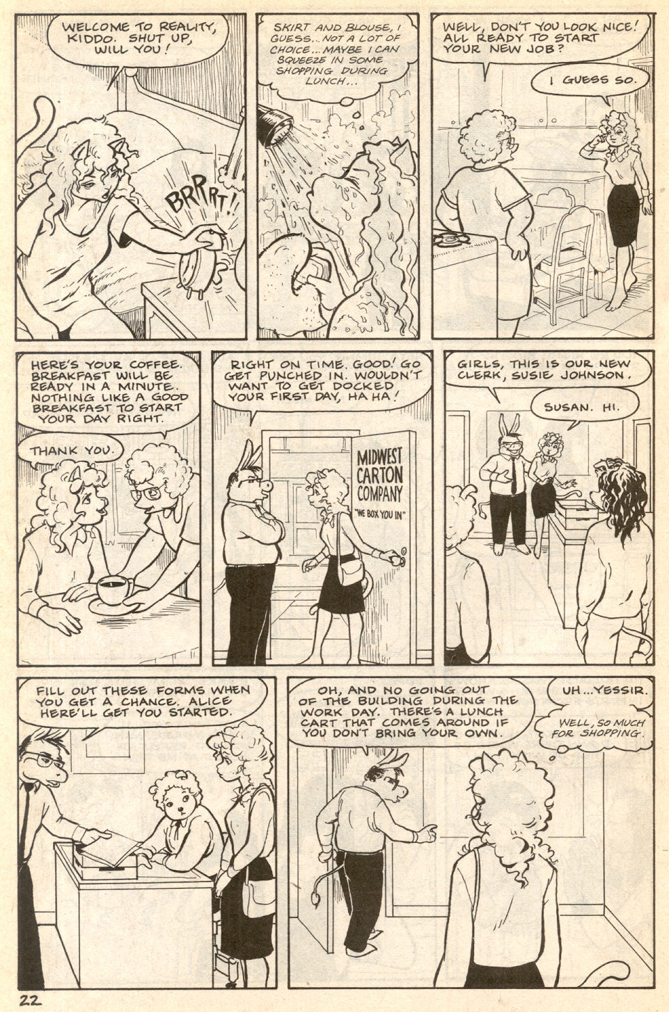 Omaha #13 [Reed Waller & Kate Worley] - Page 24