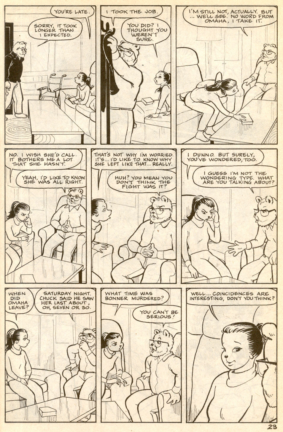 Omaha #13 [Reed Waller & Kate Worley] - Page 25
