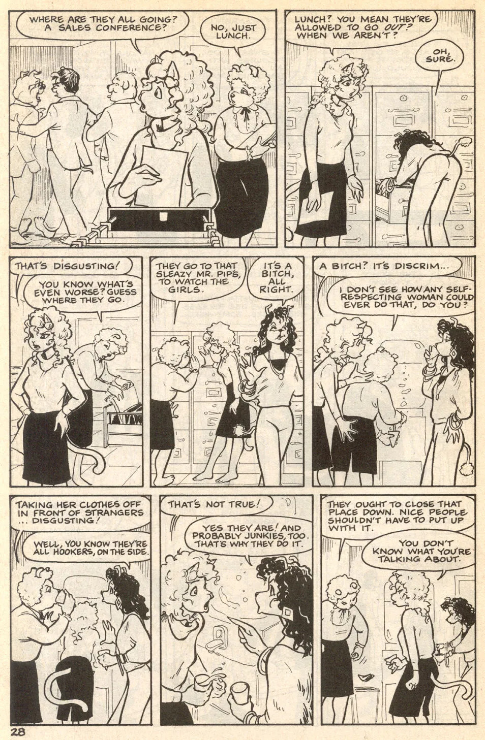 Omaha #13 [Reed Waller & Kate Worley] - Page 30