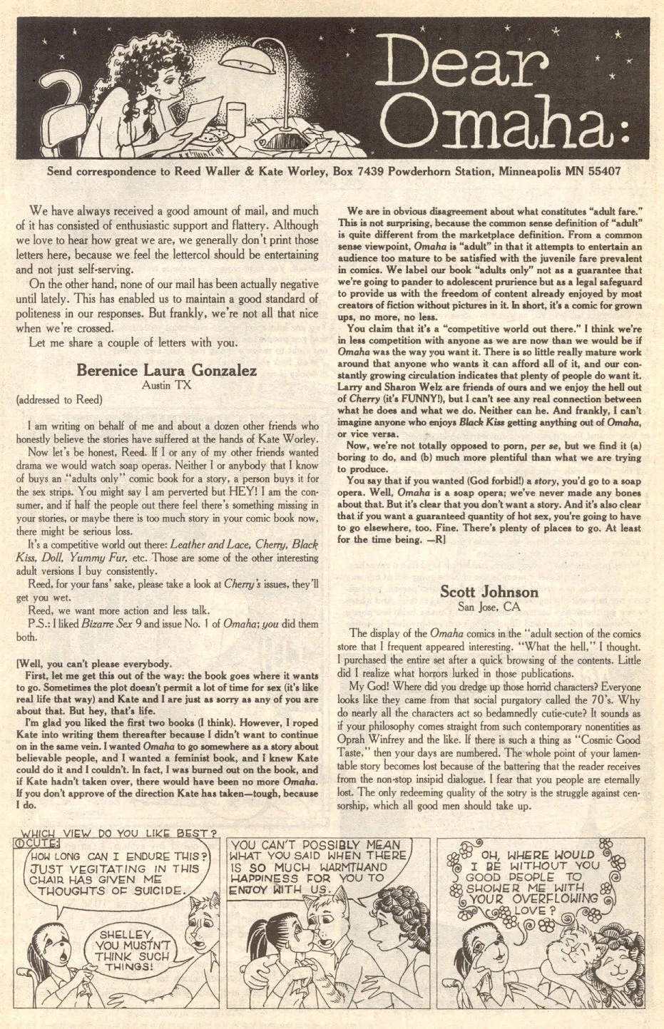 Omaha #13 [Reed Waller & Kate Worley] - Page 33