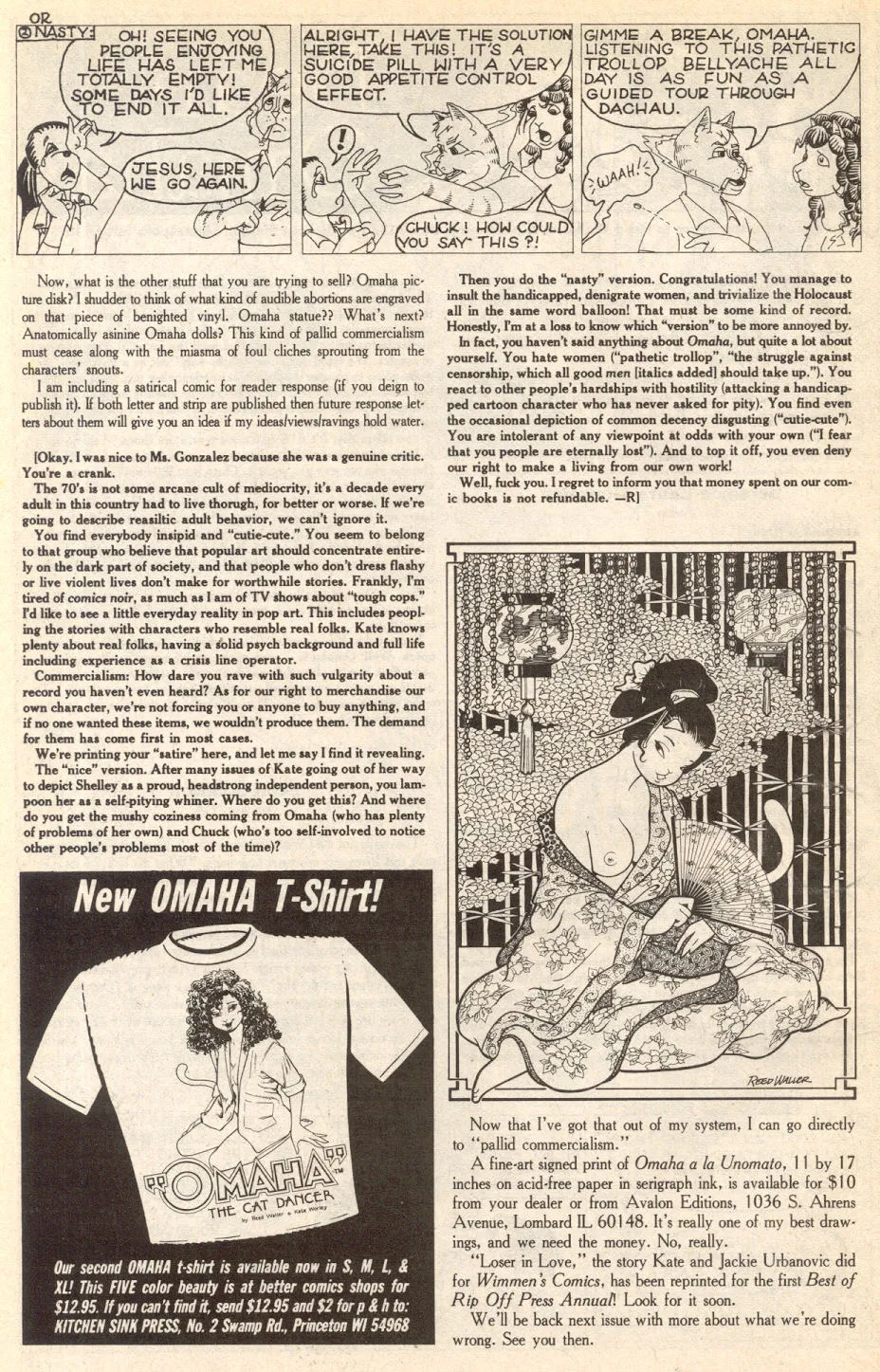 Omaha #13 [Reed Waller & Kate Worley] - Page 34