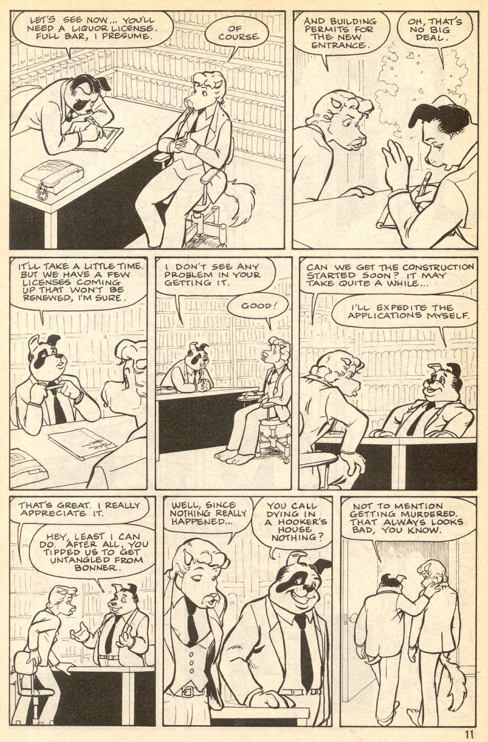 Omaha #14 [Reed Waller & Kate Worley] - Page 13