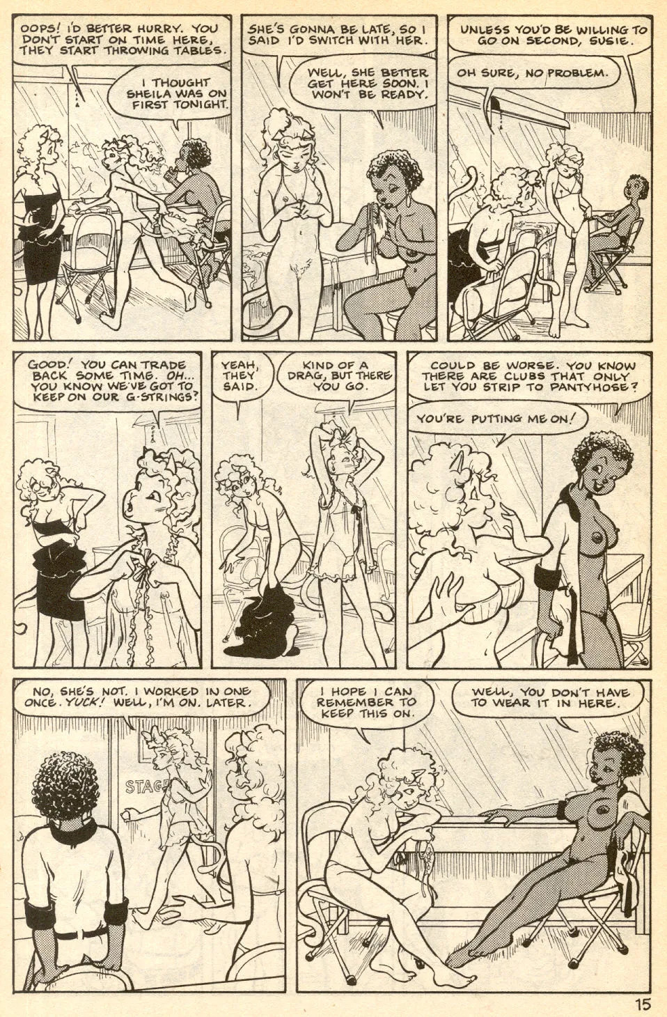 Omaha #14 [Reed Waller & Kate Worley] - Page 17