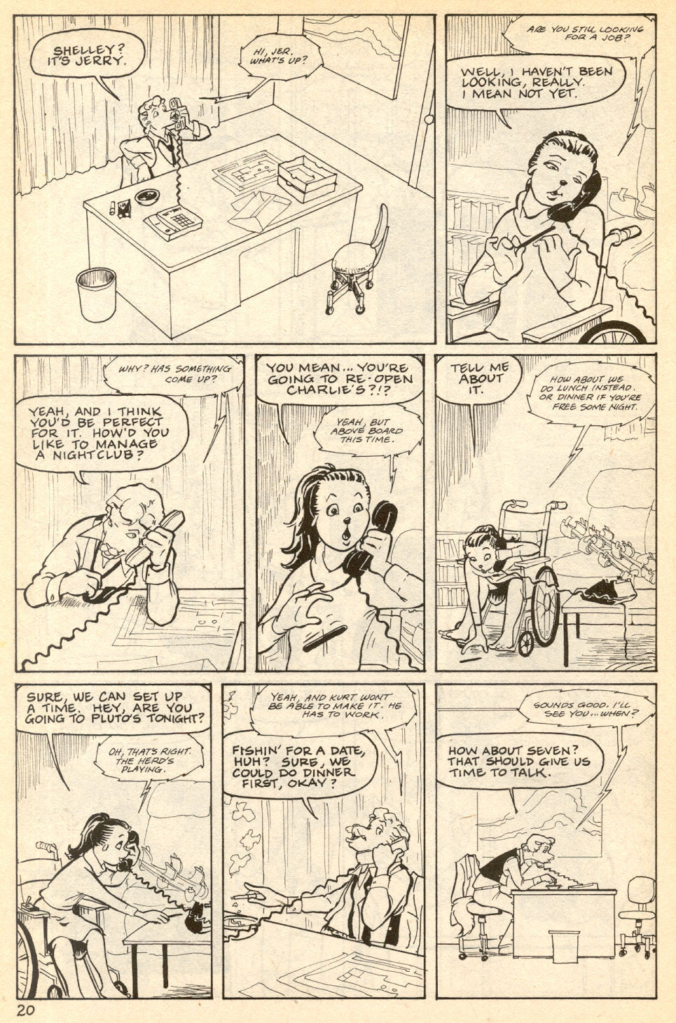 Omaha #14 [Reed Waller & Kate Worley] - Page 22