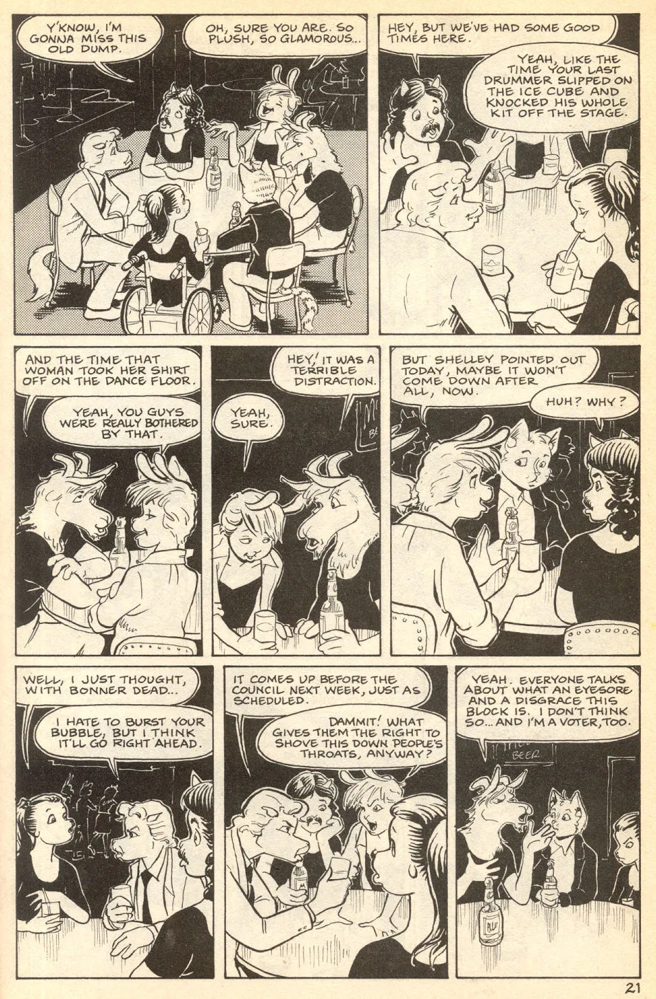 Omaha #14 [Reed Waller & Kate Worley] - Page 23
