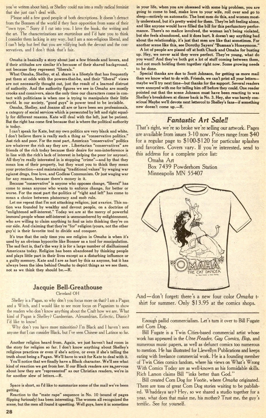 Omaha #14 [Reed Waller & Kate Worley] - Page 30