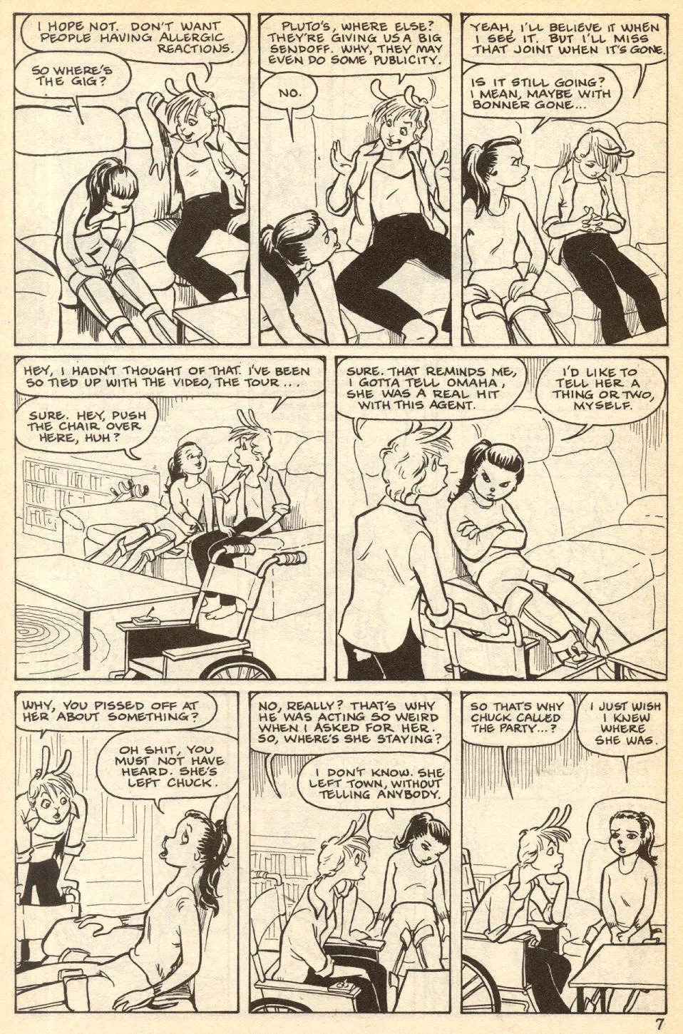 Omaha #14 [Reed Waller & Kate Worley] - Page 9
