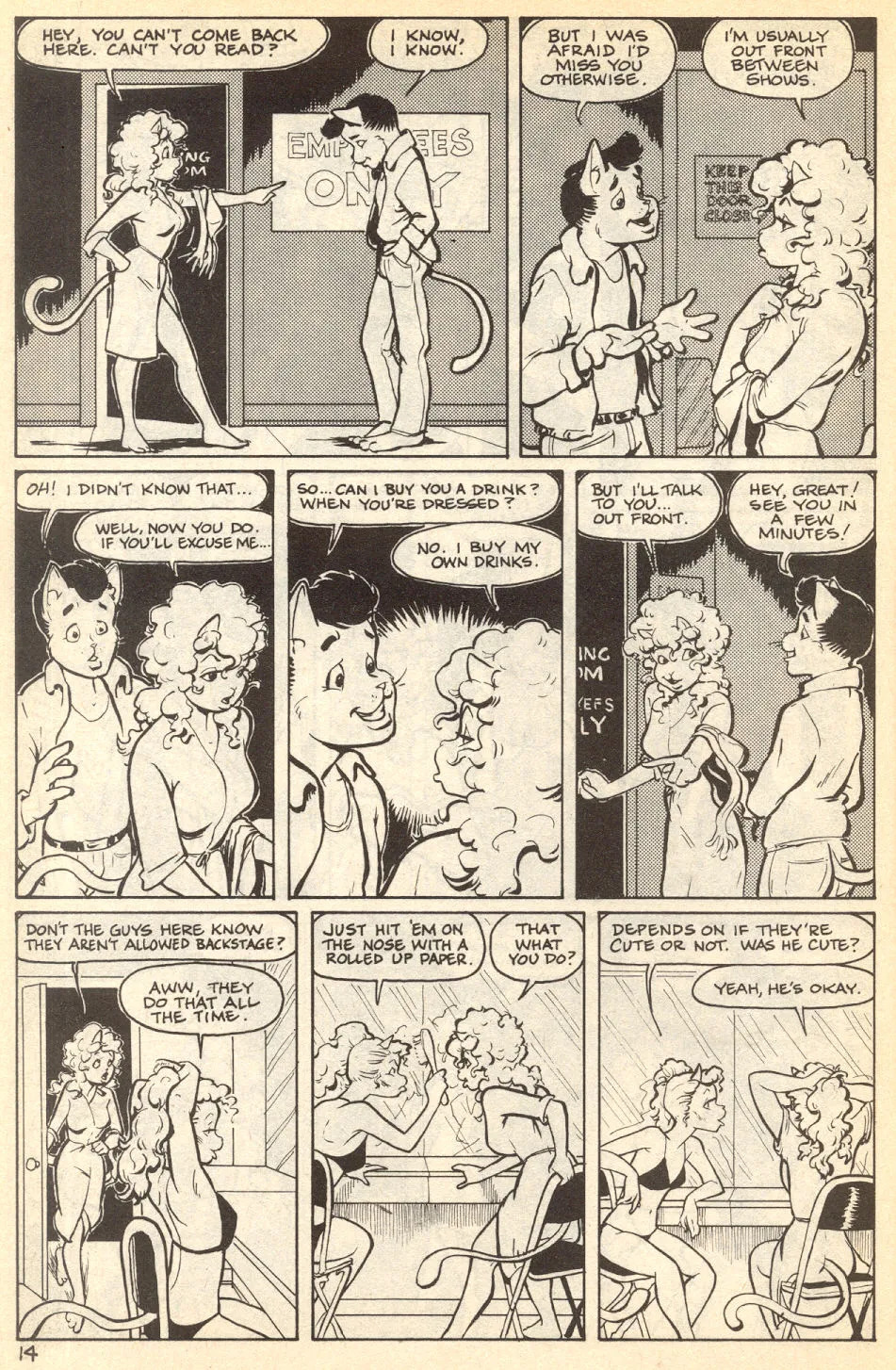 Omaha #15 [Reed Waller & Kate Worley] - Page 16